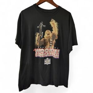 Los Angeles Dodgers Star Wars Chewbacca Wookie Sensation T-Shirt XL MLB 2015